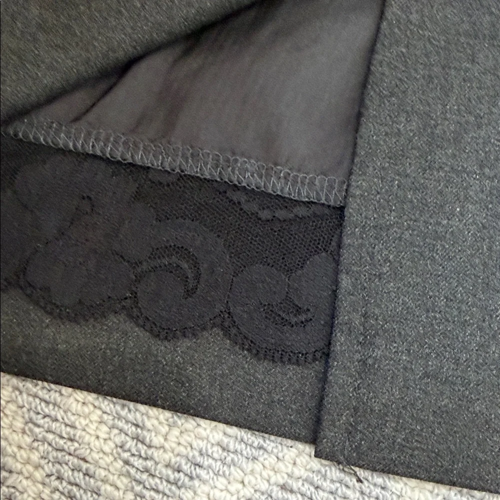 Trina Turk Black Tailored Pencil Skirt